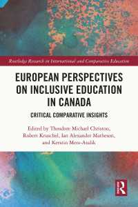 European Perspectives on Inclusive Education in Canada : Critical Comparative Insights