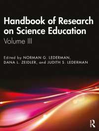 科学教育研究ハンドブック　第３巻<br>Handbook of Research on Science Education : Volume III