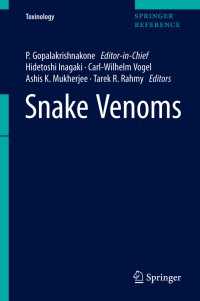 Snake Venoms〈1st ed. 2017〉