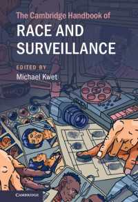 ケンブリッジ版　人種と監視ハンドブック<br>The Cambridge Handbook of Race and Surveillance