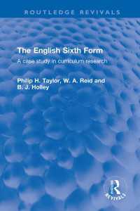 The English Sixth Form : A case study in curriculum research