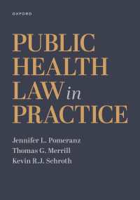 公衆衛生法の実務<br>Public Health Law in Practice