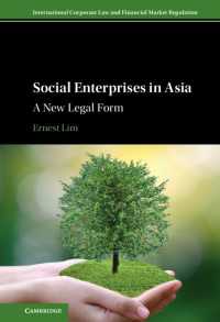 Social Enterprises in Asia : A New Legal Form