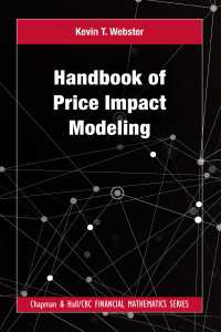 価格影響モデリング・ハンドブック<br>Handbook of Price Impact Modeling