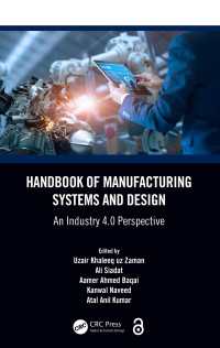 製造システム・設計ハンドブック：インダストリー4.0の視点<br>Handbook of Manufacturing Systems and Design : An Industry 4.0 Perspective