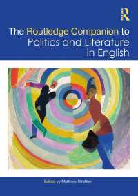 ラウトレッジ版　英文学と政治必携<br>The Routledge Companion to Politics and Literature in English