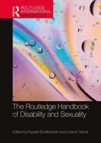 ラウトレッジ版　障害とセクシュアリティ・ハンドブック<br>The Routledge Handbook of Disability and Sexuality