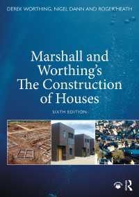 Marshall and Worthing's The Construction of Houses（6 NED）
