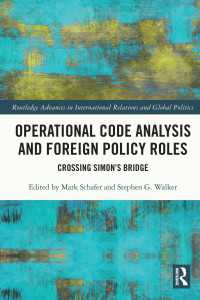 Operational Code Analysis and Foreign Policy Roles : Crossing Simon’s Bridge