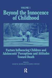 Beyond the Innocence of Childhood : Factors Influencing Children and Adolescents' Perceptions and Attitudes, Volume 1