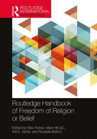 ラウトレッジ版　宗教・信仰の自由ハンドブック<br>Routledge Handbook of Freedom of Religion or Belief