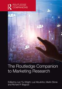 ラウトレッジ版　市場調査必携<br>The Routledge Companion to Marketing Research
