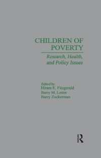Children of Poverty : Research, Health, and Policy Issues