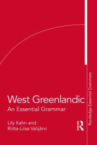 West Greenlandic : An Essential Grammar