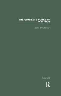 The Complete Works of W.R. Bion : Volume 12