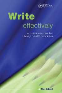 Write Effectively : A Quick Course for Busy Health Workers