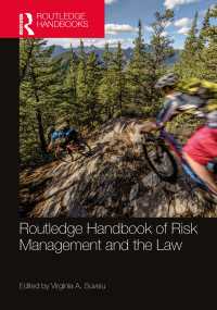 ラウトレッジ版　リスク管理と法ハンドブック<br>Routledge Handbook of Risk Management and the Law