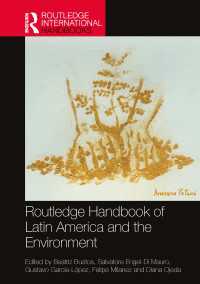 ラウトレッジ版　ラテンアメリカと環境ハンドブック<br>Routledge Handbook of Latin America and the Environment