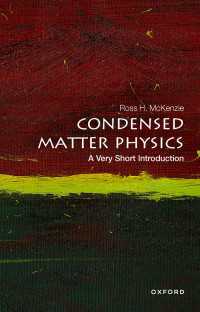 VSI物性物理学<br>Condensed Matter Physics: A Very Short Introduction
