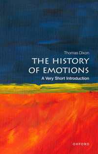 VSI感情史<br>The History of Emotions: A Very Short Introduction