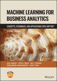 Machine Learning for Business Analytics : Concepts, Techniques and Applications with JMP Pro（2）