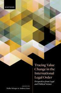 Tracing Value Change in the International Legal Order : Perspectives from Legal and Political Science