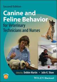 Canine and Feline Behavior for Veterinary Technicians and Nurses（2）