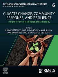 Climate Change, Community Response and Resilience : Insight for Socio-Ecological Sustainability