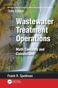 Mathematics Manual for Water and Wastewater Treatment Plant Operators: Wastewater Treatment Operations : Math Concepts and Calculations（3）