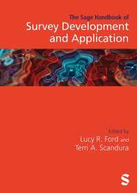 サーベイ調査の展開と応用ハンドブック<br>The Sage Handbook of Survey Development and Application