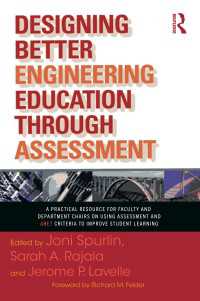 Designing Better Engineering Education Through Assessment : A Practical Resource for Faculty and Department Chairs on Using Assessment and ABET Criteria to Improve Student Learning