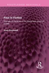 Fact in Fiction : The use of literature in the systematic study of society
