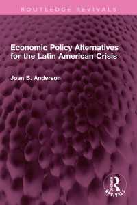 Economic Policy Alternatives for the Latin American Crisis（1 DGO）