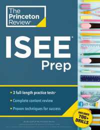 Princeton Review ISEE Prep : 3 Practice Tests + Review & Techniques + Drills