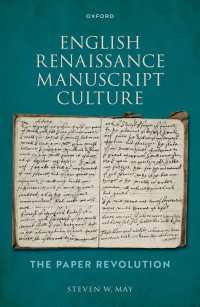 English Renaissance Manuscript Culture : The Paper Revolution