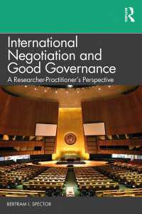 International Negotiation and Good Governance : A Researcher-Practitioner’s Perspective