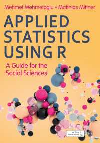 Rによる応用統計学：社会科学のためのガイド<br>Applied Statistics Using R : A Guide for the Social Sciences