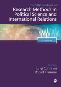 政治学・国際関係論における調査法ハンドブック（全２巻）<br>The SAGE Handbook of Research Methods in Political Science and International Relations