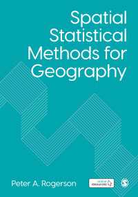 地理学のための空間統計学入門<br>Spatial Statistical Methods for Geography