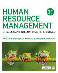 人的資源管理：戦略的・国際的視座（第３版）<br>Human Resource Management : Strategic and International Perspectives（Third Edition）