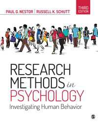 心理学研究法（第３版）<br>Research Methods in Psychology : Investigating Human Behavior（Third Edition）