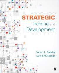 戦略的能力開発と訓練<br>Strategic Training and Development（First Edition）