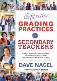 Effective Grading Practices for Secondary Teachers : Practical Strategies to Prevent Failure, Recover Credits, and Increase Standards-Based/Referenced Grading