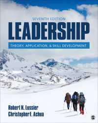 Leadership : Theory, Application, & Skill Development（Seventh Edition）