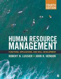 Human Resource Management : Functions, Applications, and Skill Development（Fourth Edition）