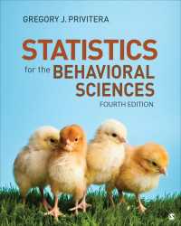 Statistics for the Behavioral Sciences（Fourth Edition）