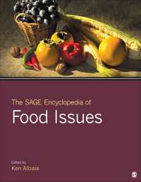 食品問題百科事典（全３巻）<br>The SAGE Encyclopedia of Food Issues（Three-Volume Set）