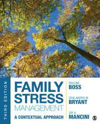 家族のストレス・マネジメント（第３版）<br>Family Stress Management : A Contextual Approach（Third Edition）