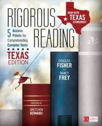 Rigorous Reading, Texas Edition : 5 Access Points for Comprehending Complex Texts（Adapted Edition）