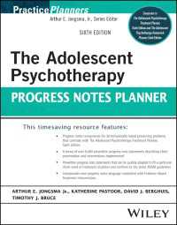 The Adolescent Psychotherapy Progress Notes Planner（6）